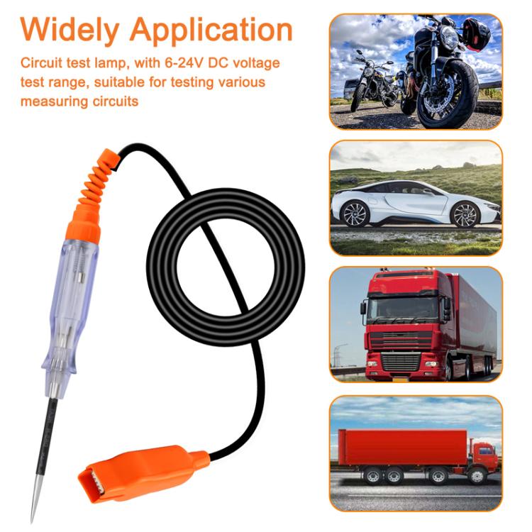 Penna di rilevamento dell'elettricità per tester di circuito multifunzionale per auto da 6 V, 12 V, 24 V, sonda di potenza, CNBJ-85076A
