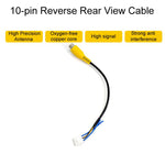 Cavo di navigazione Android Palminfo Cavo audio a 7 teste Cavo di alimentazione a 16 pin Antenna GPS Cavo USB a 4 pin e 6 pin Linea di visualizzazione posteriore, 6pcs / Set