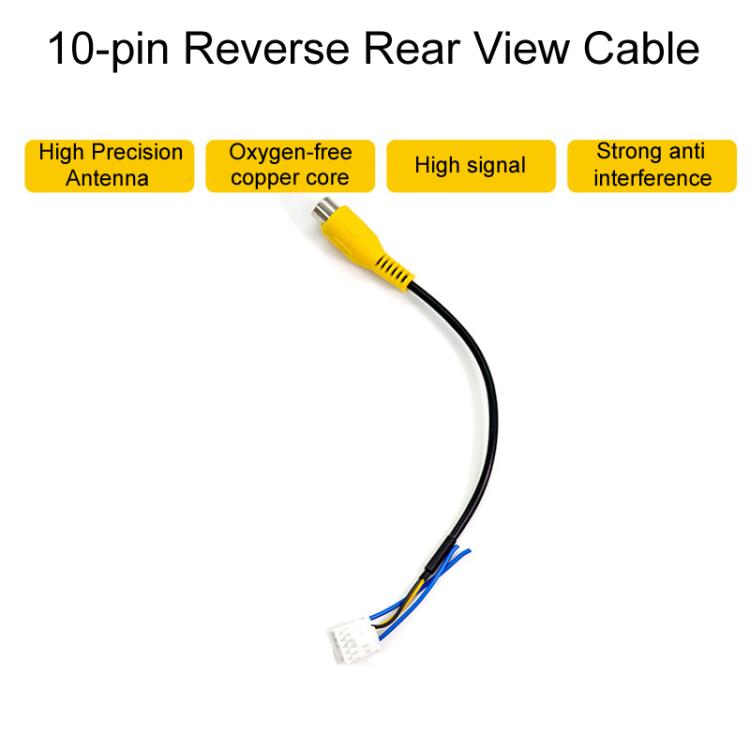 Cavo di navigazione Android Palminfo Cavo audio a 7 teste Cavo di alimentazione a 16 pin Antenna GPS Cavo USB a 4 pin e 6 pin Linea di visualizzazione posteriore, 6pcs / Set