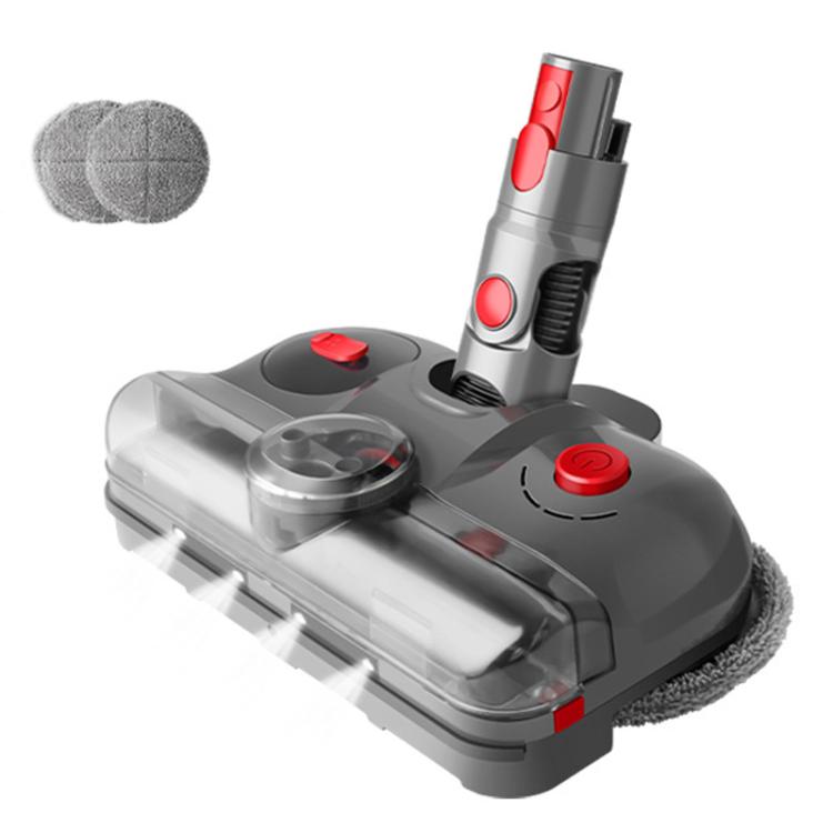 Testa di mocio elettrico 4 in 1 con luce sterilizzatrice UV e serbatoio dell'acqua, For Dyson V7 / V8 / V10 / V11, For Dyson V12 Slim / V10 Slim