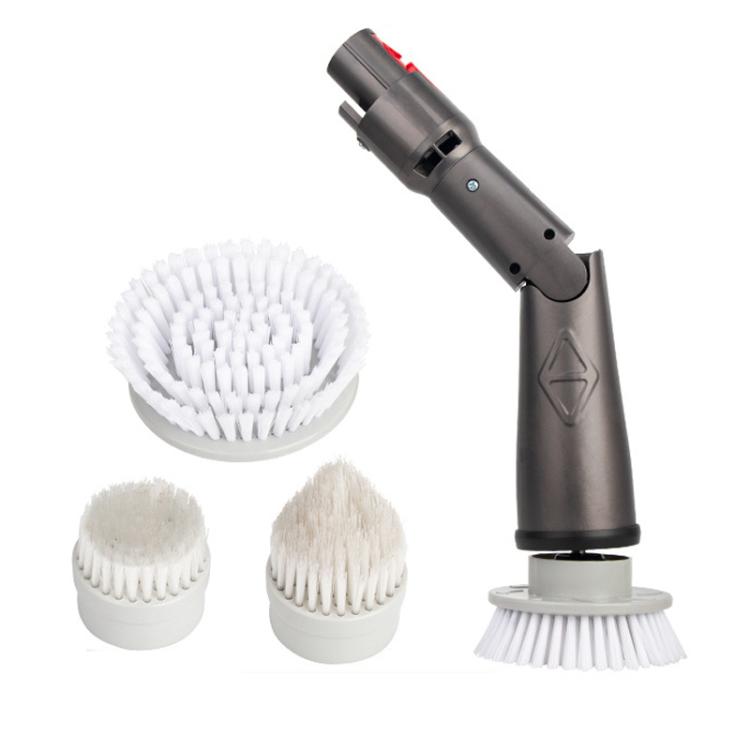 Set di accessori per spazzola di pulizia per Dyson V11 / V10 / V8 / V7 Spazzola per pavimenti per vasca da bagno con setole dure