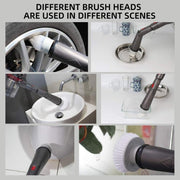 Set di accessori per spazzola di pulizia per Dyson V11 / V10 / V8 / V7 Spazzola per pavimenti per vasca da bagno con setole dure