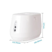 Xprinter XP-237B Stampante termica per etichette di scontrini di supermercati con codice a barre QR, USB, USB+BT