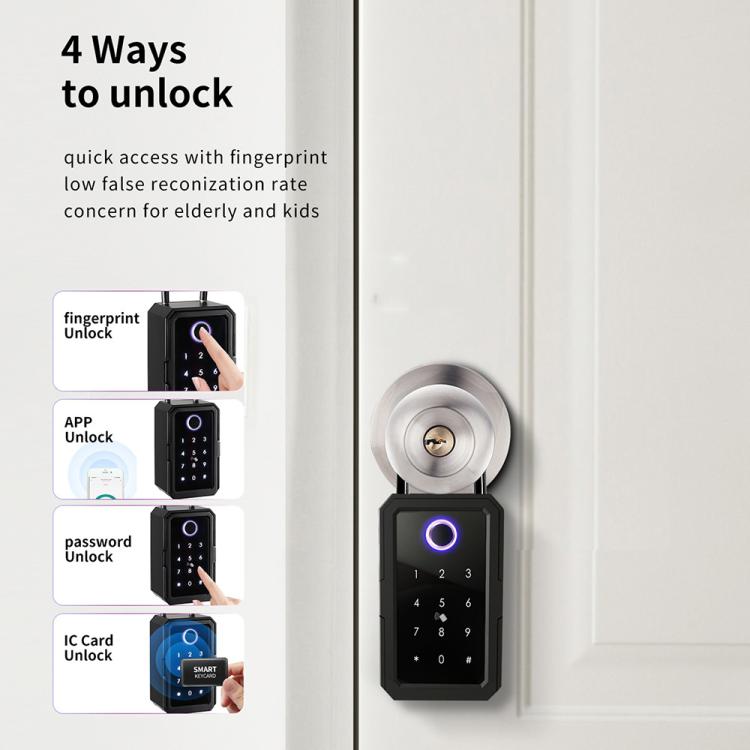 Scatola portachiavi Bluetooth con sblocco digitale