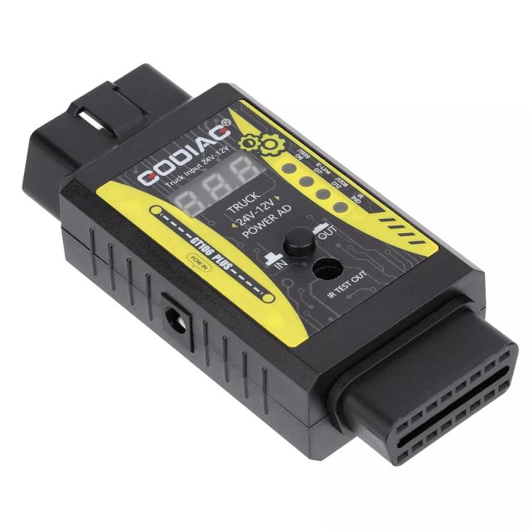 Adattatore per camion pesanti GODIAG GT106 PLUS da 24 V a 12 V