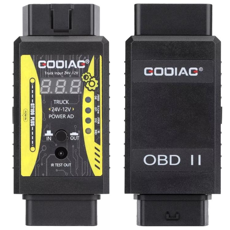 Adattatore per camion pesanti GODIAG GT106 PLUS da 24 V a 12 V