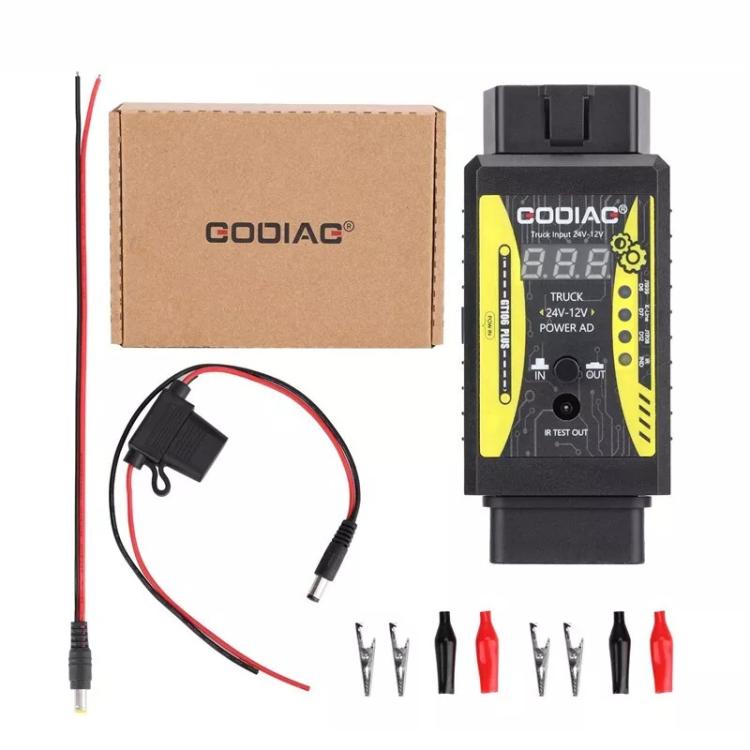 Adattatore per camion pesanti GODIAG GT106 PLUS da 24 V a 12 V