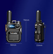 Comunicatore remoto portatile walkie-talkie wireless bidirezionale Scienda G388 Global-PTT 4G