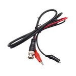 Cavo sonda oscilloscopio BNC maschio con morsetti a coccodrillo