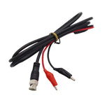 Cavo sonda oscilloscopio BNC maschio con morsetti a coccodrillo
