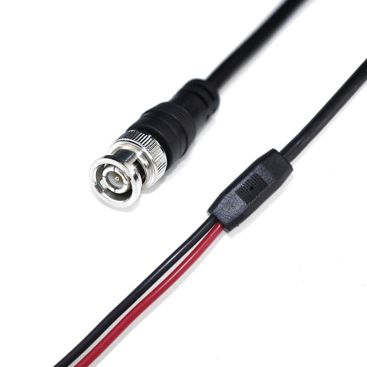 Cavo sonda oscilloscopio BNC maschio con morsetti a coccodrillo