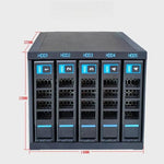 Gabbia per disco rigido hot swap a 5 alloggiamenti 3.5"/2.5" HDD/SSD compatibile per posizione unità ottica 3x5.25"