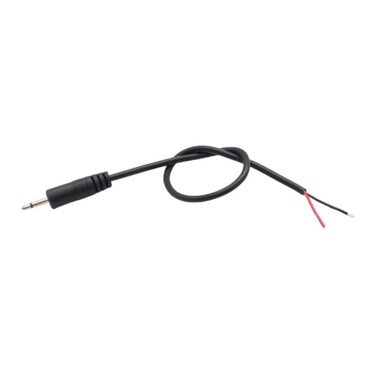 Cavo mono 2 pin AUX Cavo singolo altoparlante Cavo di alimentazione audio Cavo audio, lunghezza: 25 cm, 2.5mm Male, 2.5mm Female, 3.5mm Male, 3.5mm Female