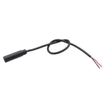 Cavo mono 2 pin AUX Cavo singolo altoparlante Cavo di alimentazione audio Cavo audio, lunghezza: 25 cm, 2.5mm Male, 2.5mm Female, 3.5mm Male, 3.5mm Female