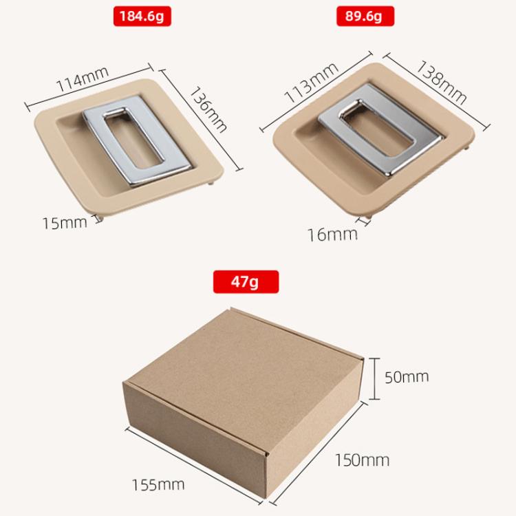 Per Porsche Cayenne / Paramera 2010-2016, estrattore per bagagliaio con fibbia per tappetino per auto 95855111500, Plastic Model Black, Plastic Model Beige, Metal Model Black, Metal Model Beige