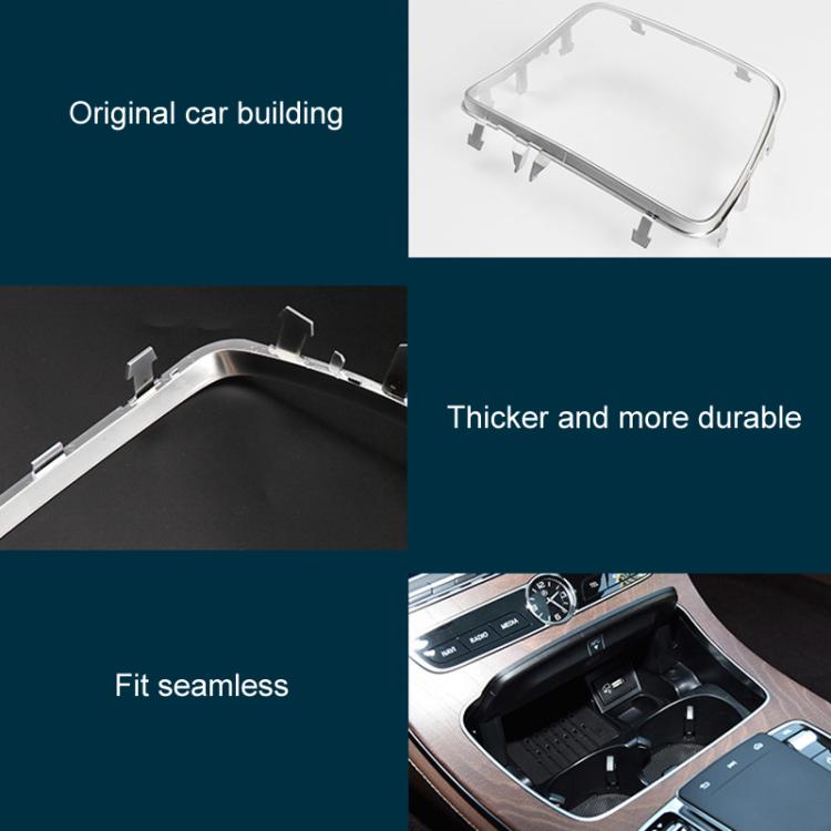 Per Mercedes-Benz Classe E W213 Portabicchieri Posacenere Copertura Strisce Decorative 2136830500