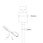 Cavo di alimentazione USB a 2 pin, pulsante di controllo ON/OFF 501, striscia di luce di riempimento a LED, cavo di alimentazione per luci per piante
