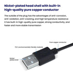 Cavo di alimentazione USB a 2 pin, pulsante di controllo ON/OFF 501, striscia di luce di riempimento a LED, cavo di alimentazione per luci per piante