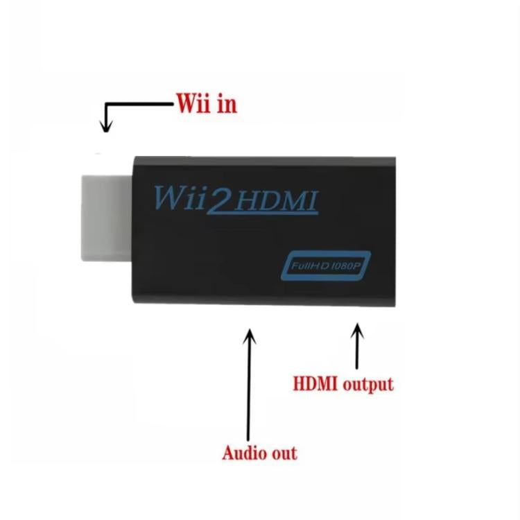 Convertitore da Wii a HDMI 720p/1080p con audio stereo