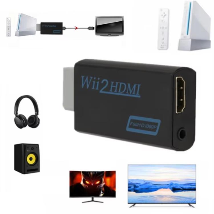 Convertitore da Wii a HDMI 720p/1080p con audio stereo