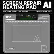 LUOWEI HP2 Schermo Riscaldamento Tavolo Temperatura Costante Schermo Rimozione Treasure Phone Tablet Schermo Sostituzione Rimozione Riscaldamento Separazione, EU Plug, US Plug