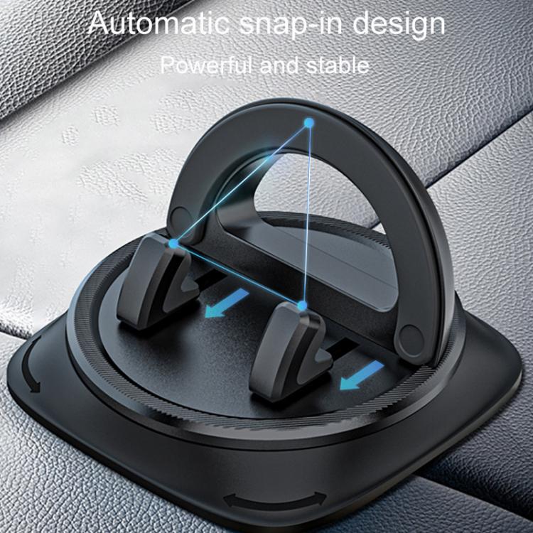 Supporto fisso per telefono con navigatore per console centrale auto - Staffa di supporto a scatto senza installazione, Z12