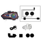 Kuqibao K23S Auricolari Bluetooth per Casco Moto con Interfono 10