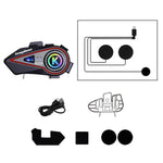 Kuqibao K23S Auricolari Bluetooth per Casco Moto con Interfono 10