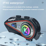Kuqibao K23S Auricolari Bluetooth per Casco Moto con Interfono 10