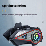 Kuqibao K23S Auricolari Bluetooth per Casco Moto con Interfono 10