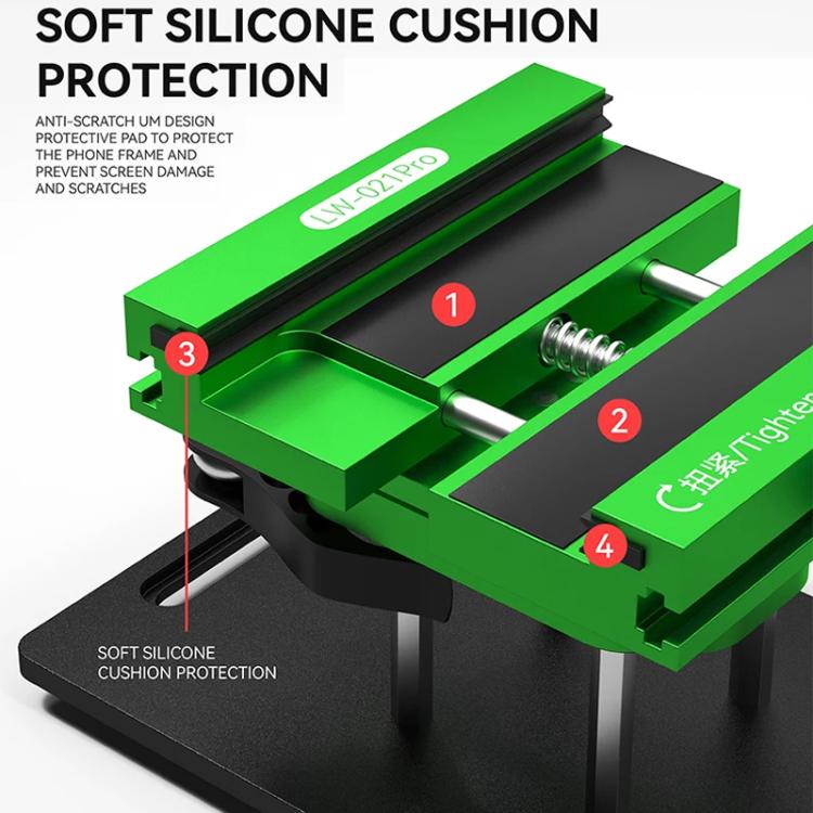Kit rotante 2 in 1 per la rimozione della cover posteriore e la sostituzione dello schermo del cellulare, LW-021Pro