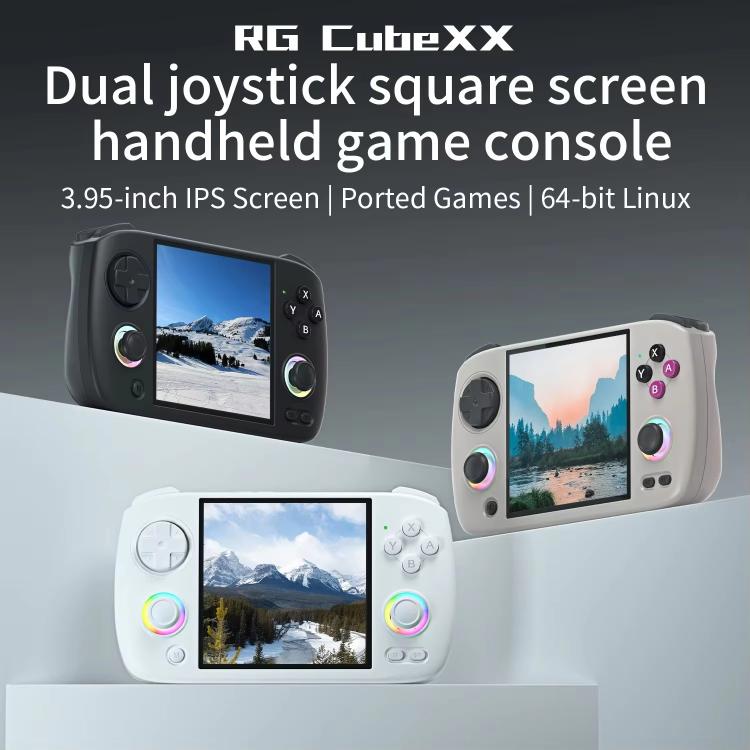 ANBERNIC RG CubeXX Console portatile con schermo IPS 3,95"