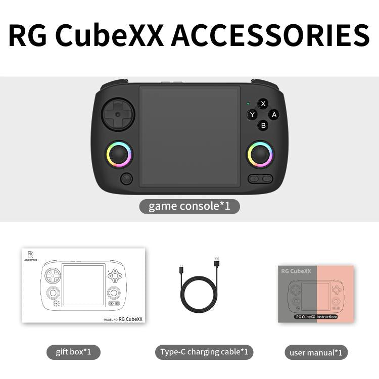ANBERNIC RG CubeXX Console portatile con schermo IPS 3,95"