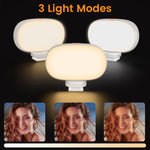 Lampada LED portatile con clip per smartphone
