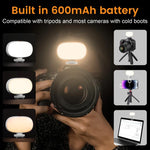 Lampada LED portatile con clip per smartphone