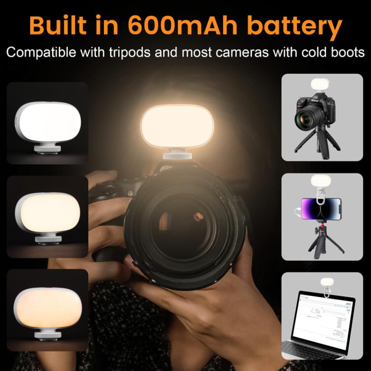 Lampada LED portatile con clip per smartphone