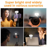 Lampada LED portatile con clip per smartphone