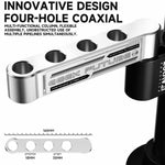 Supporto per microscopio da 32 mm con braccio oscillante in metallo, universale per sollevamento e impilamento a 360 gradi, fisso per riparazione e ispezione., GK01