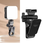 LED Selfie Fill Light con Clip per Smartphone e Tablet