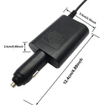 Caricabatterie auto 30.45V per aspirapolvere Dyson V10 V11