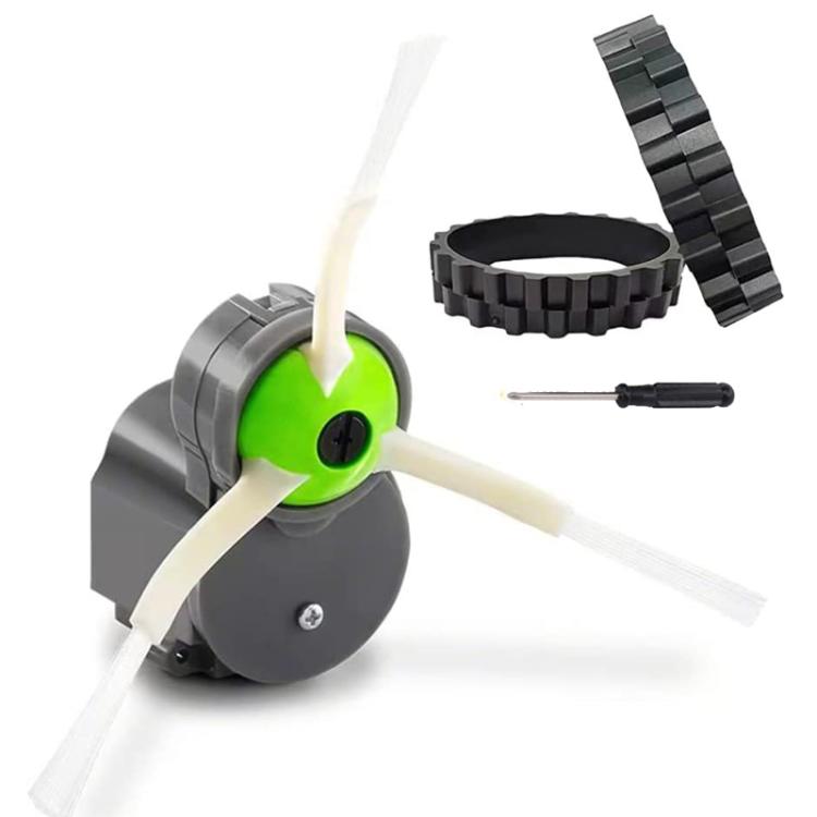 Set motore e ruota spazzola laterale per iRobot Roomba