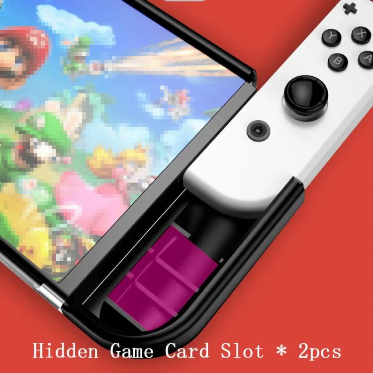 Cover protettiva in TPU per Nintendo Switch OLED con slot giochi