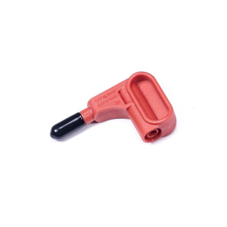 Punte magnetiche 4mm per multimetro, rosse, nere, verdi