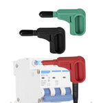 Set 3 punte magnetiche 4mm per multimetro rosso nero verde