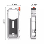 Gabbia metallica con dissipazione per Insta360 X4
