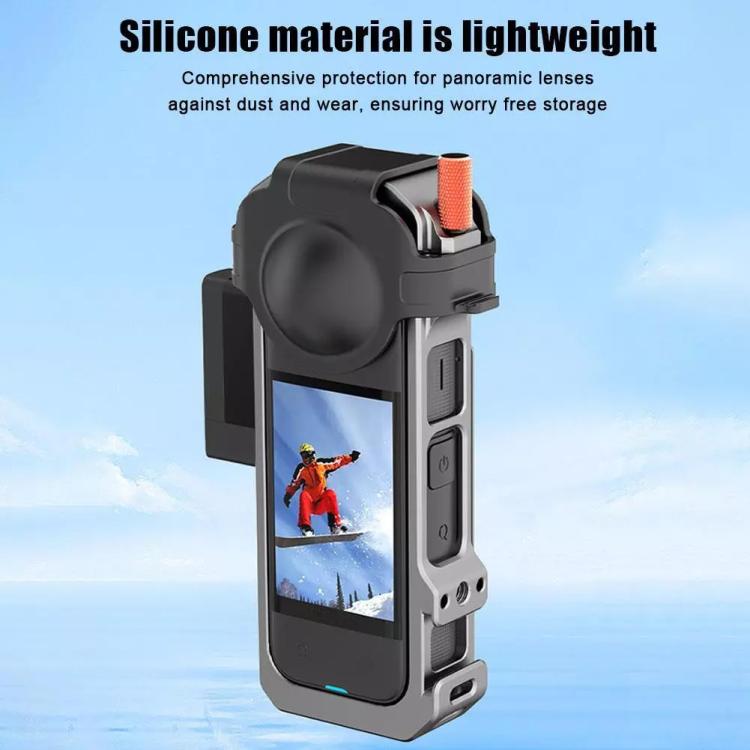 Gabbia metallica con dissipazione per Insta360 X4