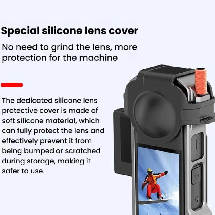 Gabbia metallica con dissipazione per Insta360 X4