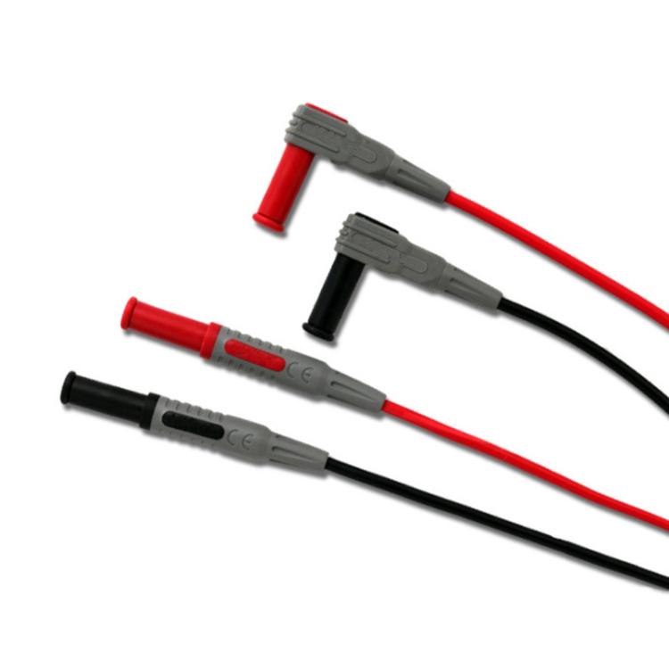 Cavo prolunga 4mm con spina dritta e morsetto 10A