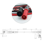 Cavo prolunga 4mm con spina dritta e morsetto 10A