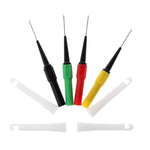 Set 4 sonde 0,7mm per multimetro test elettrico